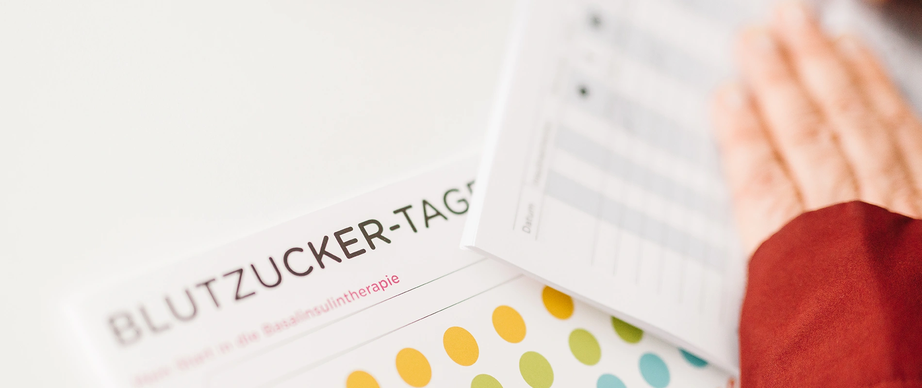 Detailaufnahme Zucker-Test