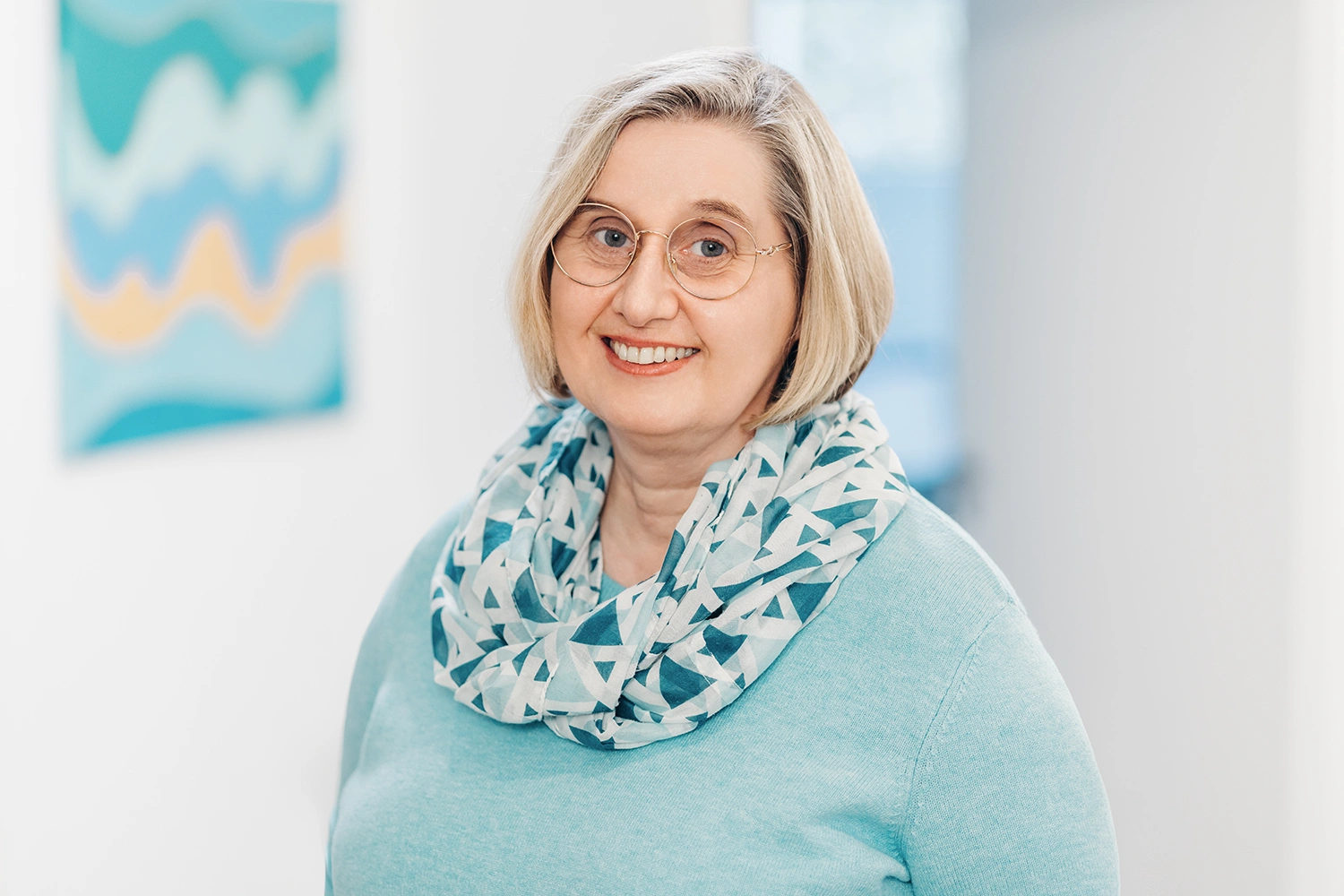 M. Germelmann – Fachärztin für Allgemeinmedizin Portraitaufnahme einer Ärztin